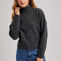Moonlit Charcoal Sweater