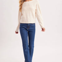 Woven Waves Sweater