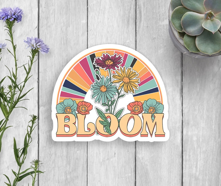 Bloom Vinyl Sticker