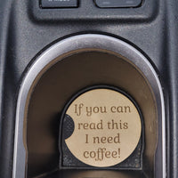 Laser Cut Car Coaster