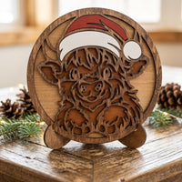 Highland Cow Sign