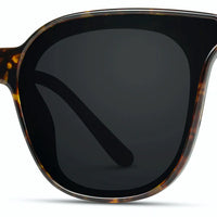 Lucy Oversized Square Polarized Sunglasses - Tortoise