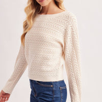 Woven Waves Sweater