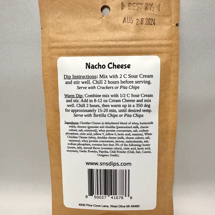 Nacho Cheese Dip Mix