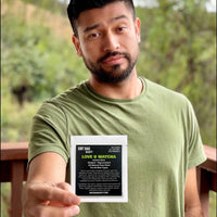 Single-use Instant Glow All-Natural Face Mask -Love u Matcha