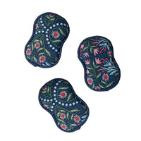 RE:usable Sponges (Set of 3) - RJW Glitz: Navy