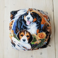 Dogs & Flowers Bowl Cozy