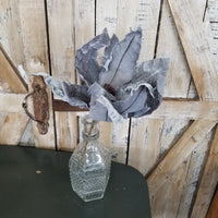 Pointed Blue Velvet Poinsettia