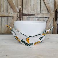 White Green Bay Packers Bowl Cozy
