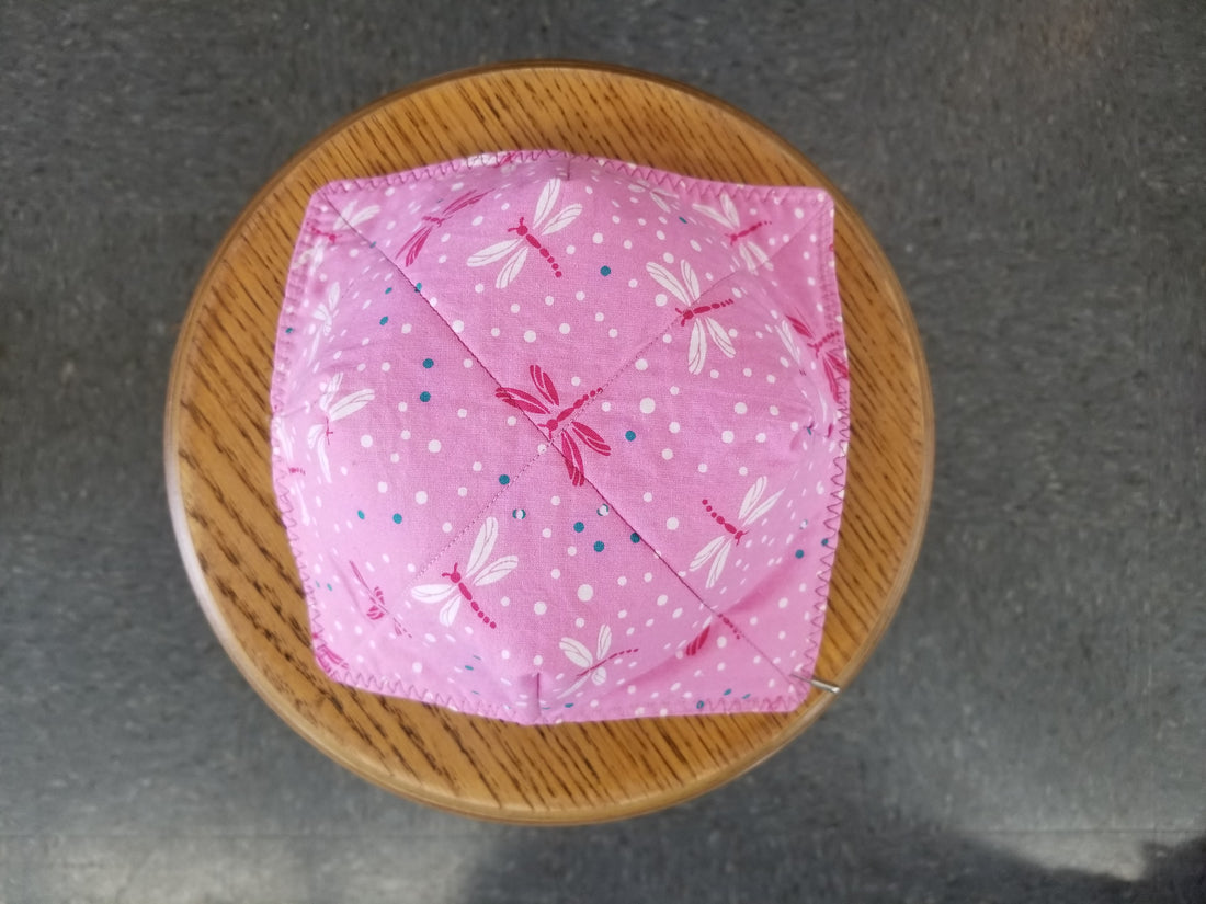 Pink Dragonfly Bowl Cozy