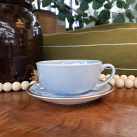 Ceramic Cup + Saucer