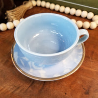 Ceramic Cup + Saucer