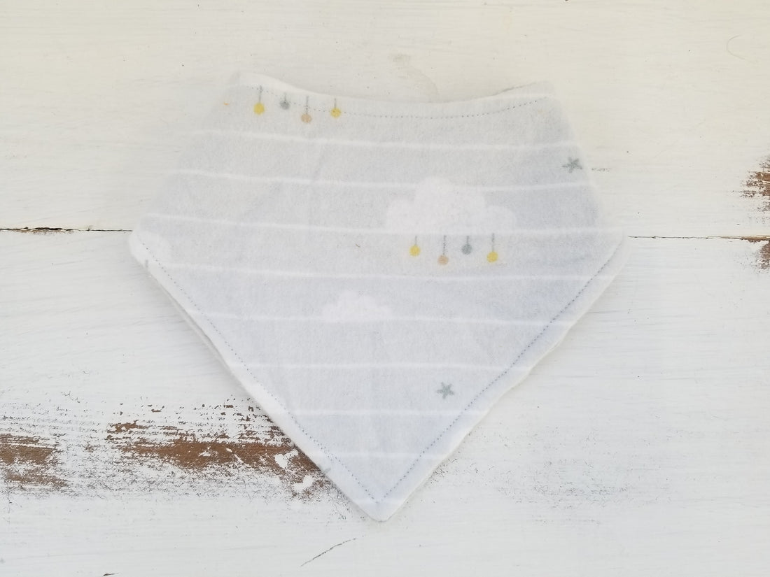 Clouds Baby Bib Bandana