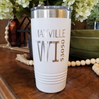 Mayville WI 53050 Tumbler - 20oz