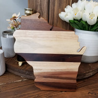 Wisconsin Cutting + Serving Board