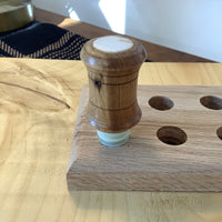 Wooden Bottle Stopper - Inlaid