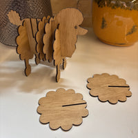 Poodle Coasters