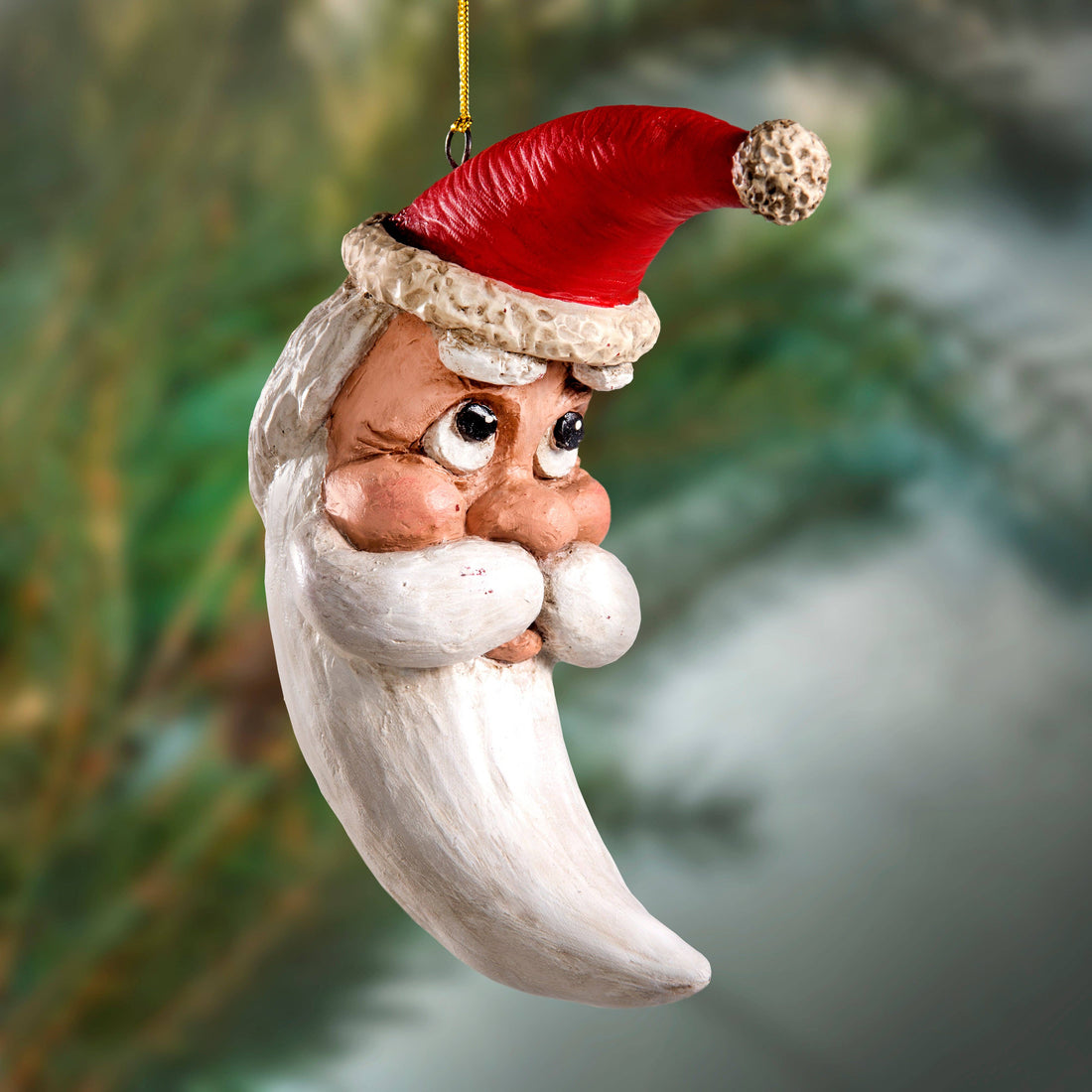 Crescent Santa Head