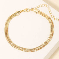 Box Chain Clasp Bracelet
