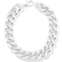 Curb Chain Lobster Clasp Bracelet
