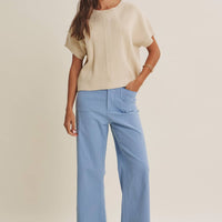 Skyline Wide-Leg Crops