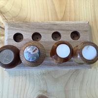 Wooden Bottle Stopper - Inlaid