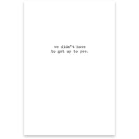 All Nighter Means Greeting Card