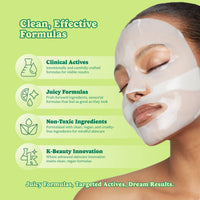 Dose of Moisture Hydrating Hydrogel PDRN Face Mask: 1 pc