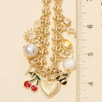 Charms Intricate Chain Bracelet