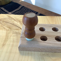Wooden Bottle Stopper - Inlaid