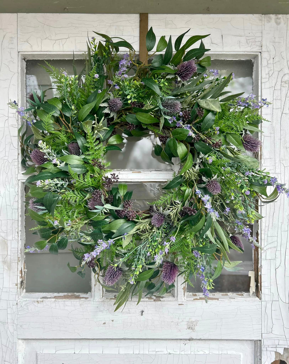 Shades of Purple Wreath