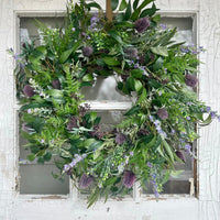 Shades of Purple Wreath