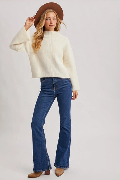 The Elevated Ease Sweater - Cream