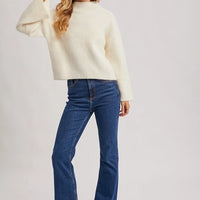 The Elevated Ease Sweater - Cream