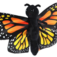 Huggers Monarch Butterfly Stuffed Animal 8"