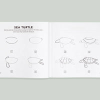 Under the Sea: A How to Draw Art Book for Kids