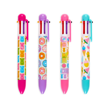 Multicolor Click Pen: Sugar Joy