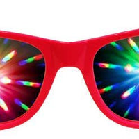 Plastic 3D Fireworks Diffraction Glasses