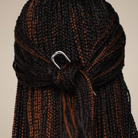 Mini Metal French Hair Pin & Clips 3pc Set - Silver