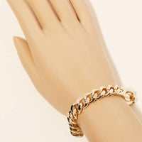 Curb Chain Lobster Clasp Bracelet