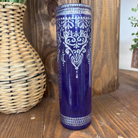 Bohemian Henna Style Vase (multiple color options)