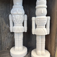 Ivory Velvet Nutcracker