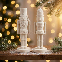 Ivory Velvet Nutcracker
