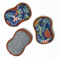 RE:usable Sponges (Set of 3) - Festive Pine: Blue
