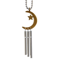 Jacob's Musical Car Charm Chime, Crescent Moon + Star