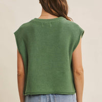 Sweater Vest - Green