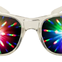 Plastic 3D Fireworks Diffraction Glasses
