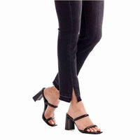 Nico Release Hem Jeans - Black
