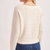 Woven Waves Sweater