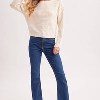 Woven Waves Sweater
